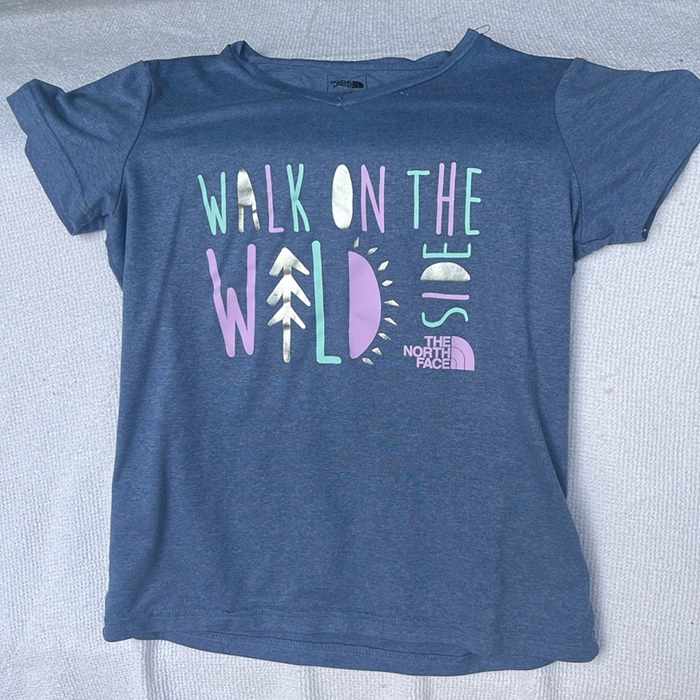 The North Face kids tee size 10/12